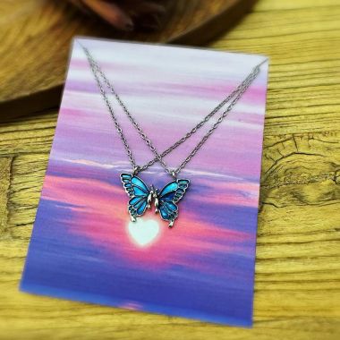  - Andreani Schmuck - Halsketten - Kinder Halskette "Schmetterling"