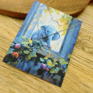  - Andreani Schmuck - Halsketten - Kinder Halskette "Elefant"