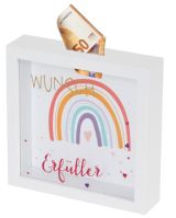 wfa Spardose mit Glasfront -