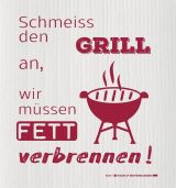 Spüllappen Schmeiss den Grill an