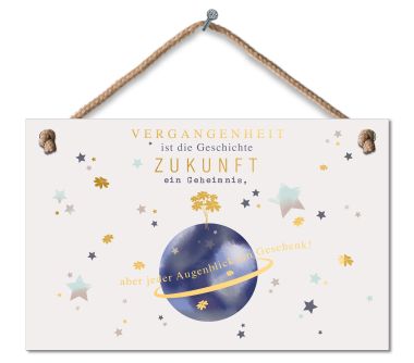  - Geschenkartikel Allgemein - Dekoschilder - wfa Dekoschild "Augenblick"