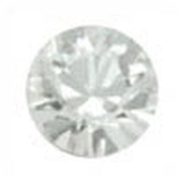  - Geschenkartikel Allgemein - Ohrstecker 3mm - Ohrstecker Saphira Crystal
