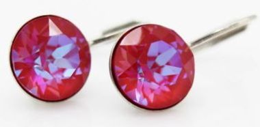  - Geschenkartikel Allgemein - Ohrstecker Saphira Schmuck 6mm - Ohrstecker Saphira Royal Red Delite