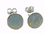 wfa Ohrstecker Saphira Light Grey Delite