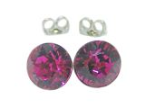 Ohrstecker Saphira Fuchsia