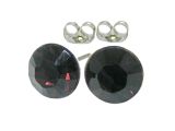 wfa Ohrstecker Saphira Burgundy Delite