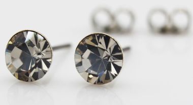  - Geschenkartikel Allgemein - Ohrstecker Saphira Schmuck 6mm - Ohrstecker Saphira Velvet