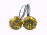 wfa Ohrhänger Saphira Light Topaz