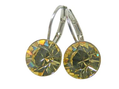  - Geschenkartikel Allgemein - Ohrhänger Saphira Schmuck 8mm - wfa Ohrhänger Saphira Golden Shadow