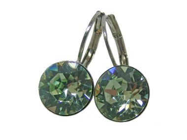  - Geschenkartikel Allgemein - Ohrhänger Saphira Schmuck 8mm - Ohrhänger Saphira Chrysolite