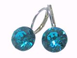 Ohrhänger Saphira Blue Zircon