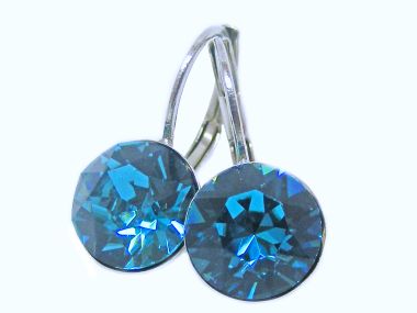  - Geschenkartikel Allgemein - Ohrhänger Saphira Schmuck 8mm - Ohrhänger Saphira Indicolite