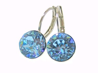  - Geschenkartikel Allgemein - Ohrhänger Saphira Schmuck 8mm - Ohrhänger Saphira Aquamarine