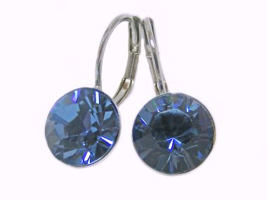  - Geschenkartikel Allgemein - Ohrhänger Saphira Schmuck 8mm - wfa Ohrhänger Saphira Denim Blue