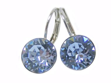  - Geschenkartikel Allgemein - Ohrhänger Saphira Schmuck 8mm - Ohrhänger Saphira Light Sapphire