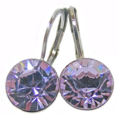  - Geschenkartikel Allgemein - Ohrhänger Saphira Schmuck 8mm - Ohrhänger Saphira Vintage Rose
