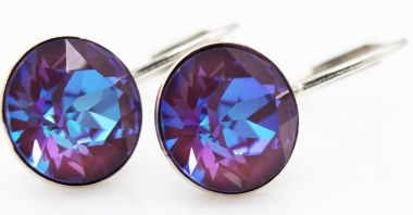 - Geschenkartikel Allgemein - Ohrhänger Saphira Schmuck 8mm - wfa Ohrhänger Saphira Burgundy Delite