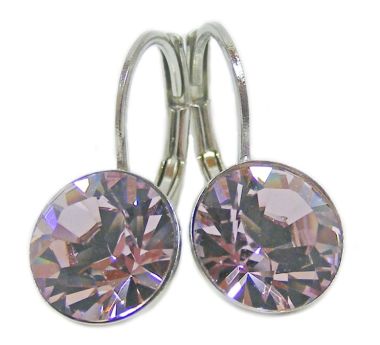  - Geschenkartikel Allgemein - Ohrhänger Saphira Schmuck 8mm - Ohrhänger Saphira Light Amethyst