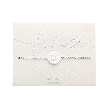  - H.C.A. Schmuck - Armbänder - Armband mit Symbol "Blume des Lebens"