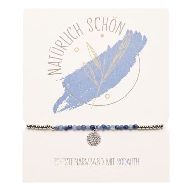  - H.C.A. Schmuck - Armbänder - wfa Echsteinarmband "Blauer Sodalith"