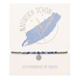 wfa Echsteinarmband "Blauer Sodalith"