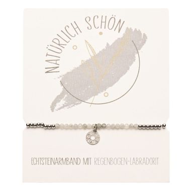  - H.C.A. Schmuck - Armbänder - wfa Echsteinarmband "Regenbogen-Labra"
