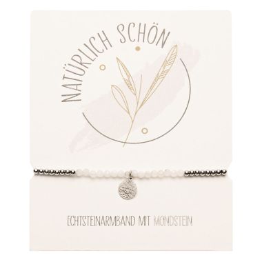  - H.C.A. Schmuck - Armbänder - wfa Echsteinarmband "Mondstein"