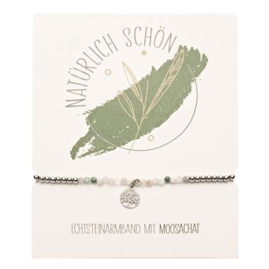 - H.C.A. Schmuck - Armbänder - wfa Echsteinarmband "Moosachat"