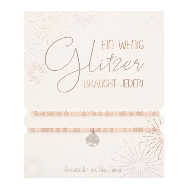  - H.C.A. Schmuck - Armbänder - wfa Armband Glassteine "Baum des Lebens"