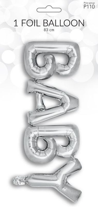  - Geschenkartikel Allgemein - Folienballon / Luftballon - Folien Ballon Baby