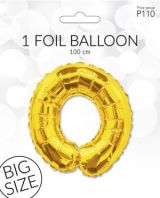 Folien Ballon 0 Gold