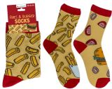 Socken "Pommes & Burger"