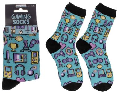  - Geschenkartikel Allgemein - Socken - Socken "Gaming"