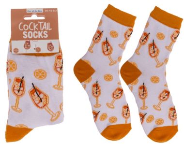  - Geschenkartikel Allgemein - Socken - Socken "Cocktail"
