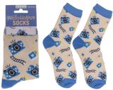 Socken "Fotokamera"