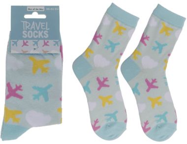  - Geschenkartikel Allgemein - Socken - Socken "Flugzeug"