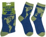 Socken "Weltkarte"